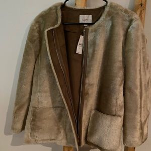 Loft XL teddy bear🧸coat. New, w/tags never worn.
